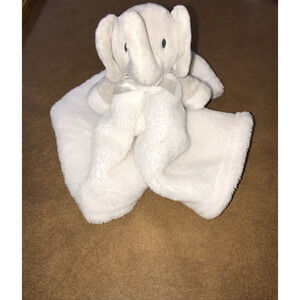 Lovey Baby Security Blankets And Beyond 14” Elephant White Plush Baby Toy